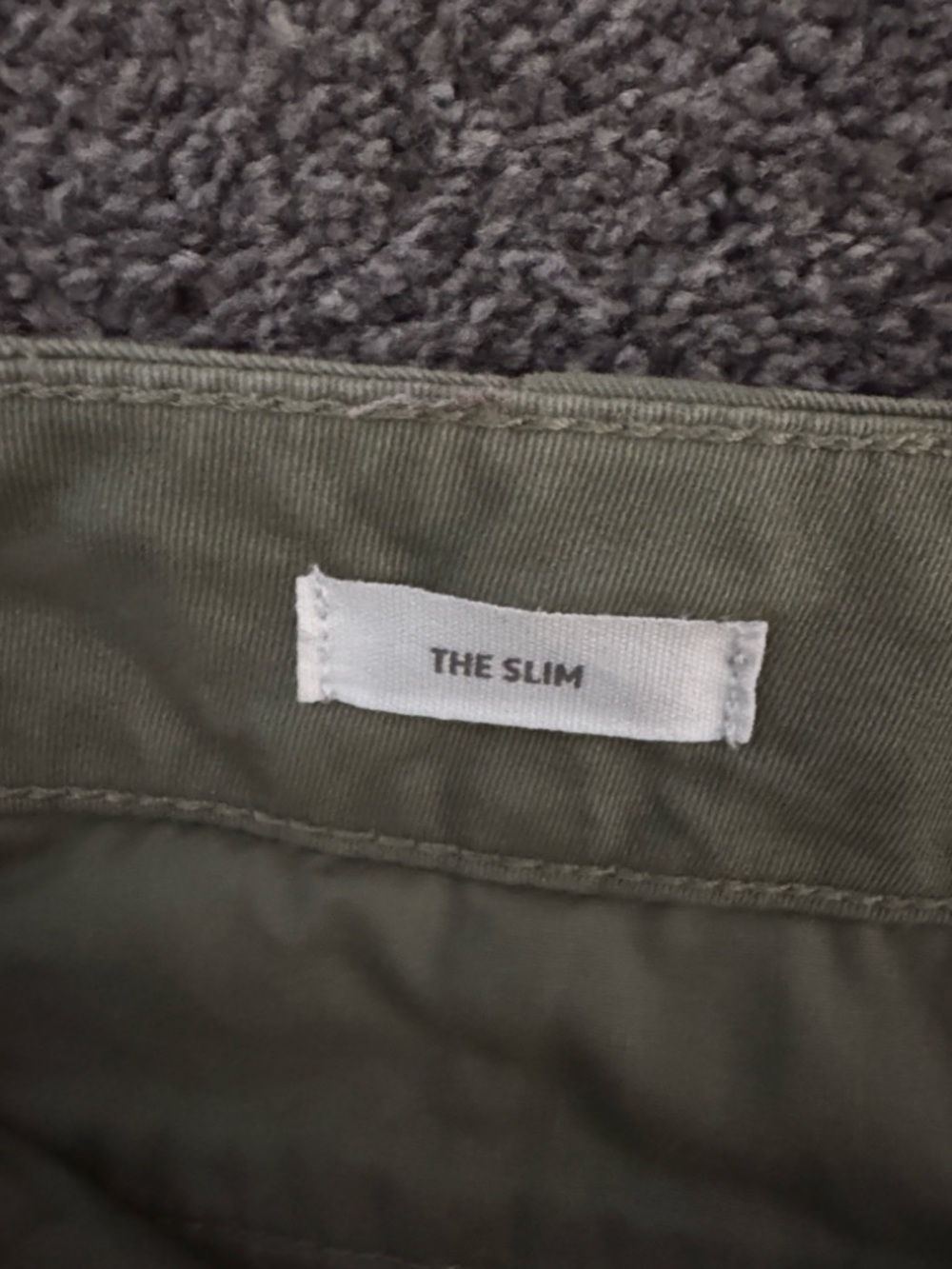 LOFT Monroe Slim Chino Ankle Pants in olive green color women’s size 10. - Picture 3 of 4